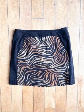 Polo Golf Ralph Lauren Built-in Short Animal‑Print Mini Skirt Skort Size 0